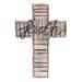 Trinx Decorative Cross Wall Décor Metal in Black/Brown/Gray | 20 H x 16 W x 1.5 D in | Wayfair E44E7306E5A04C9685F8B85B400A5BB9