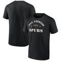 "Men's Fanatics Branded Black San Antonio Spurs 2022 Hoops For Troops Training T-Shirt"