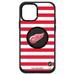OtterBox Black Detroit Red Wings Otter+Pop PopSocket Symmetry Stripe Design iPhone Case