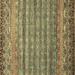 Brown/Green 48 x 48 x 0.35 in Area Rug - Bungalow Rose Moroccan Machine Woven Wool/Area Rug in Polyester/Wool | 48 H x 48 W x 0.35 D in | Wayfair