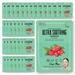 Original Derma Beauty 36 Pack Vegan Ultra Soorthing Rosehip Essecne Mask Sheet - Vegan Face Mask Skin Care Face Masks Skincare Facial Masks for Women Skin Care