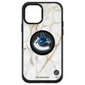 OtterBox Black Vancouver Canucks Otter+Pop PopSocket Symmetry Marble Design iPhone Case