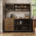 Latitude Run® Lackowski 68.5" Kitchen Pantry Wood in Brown | 68.5 H x 59 W x 15.7 D in | Wayfair 48BF1DB2DFE14BB2BBD85D1980242920