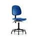 Inbox Zero Task Chair, Steel in Blue/Brown/Gray | 36 H x 27 W x 25 D in | Wayfair 1C64F3EC1E4241F8BB13D5E6AC891DAB