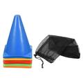 Uxcell 7 Plastic Soccer Cones Field Markers for Agility Sports Training 15 Pack