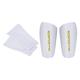 Uxcell EVA Soccer Shin Guards Sleeves Cushion Calf Shin Pads Sports Protective Equipment White S