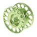 Small Compact Blank Finger Reel Line Spool for underwater Scuba Diving Dive Snorkeling - Aluminum Alloy - Green