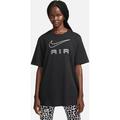 NIKE Damen Shirt W NSW TEE BF AIR, Größe XS in Schwarz