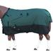 93HI 84 in Hilason 1200D Turnout Light Winter Waterproof Rain Sheet Horse Sheet Hunter Green