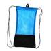 Snorkeling Mesh & Drawstring Closure Shoulder Strap for Scuba Diving Swimming Travelling Beach - Choose Color Size M