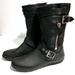 Burberry Shoes | Burberry Moto Rain/Snow Boots Size 41 | Color: Black | Size: 41