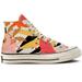 Converse Shoes | Converse Chuck 70 High 'Vintage Floral Multi-Color Size 5 | Color: Orange/Pink/Tan | Size: 5