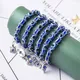 Bracelets turcs porte-bonheur mauvais œil bleu pour hommes et femmes bijoux porte-bonheur fait à la