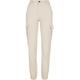 Cargohose URBAN CLASSICS "Damen Ladies High Waist Cargo Pants" Gr. 28, Normalgrößen, beige (whitesand) Damen Hosen High-Waist-Hosen