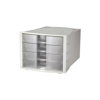 HAN Bürobox IMPULS/1010-X-63, transluzent klar, Kunststoff