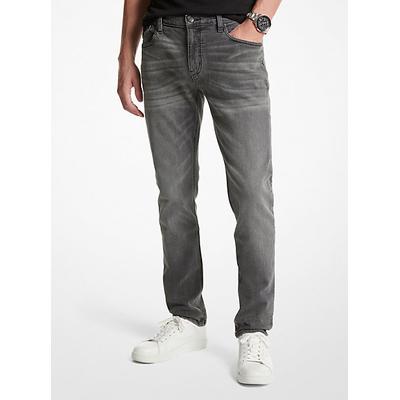 Michael Kors Parker Stretch-Denim Jeans Grey 30X32