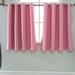 Bidobibo Blackout Thermal Insulated Innovated Microfiber Home Fashion Window Curtains for Bedroom Antique Grommet 29 W x 36 L - Set of 2 Panels