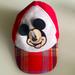 Disney Accessories | Disney Junior Toddler Red Mickey Mouse Adjustable Baseball Cap | Color: Black/Red | Size: Osbb