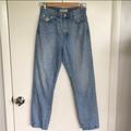 Madewell Jeans | Madewell The Perfect Summer Jean Light Wash Mom Jeans, Perfect Fit Denim Size 25 | Color: Blue | Size: 25