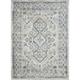 Loomaknoti Kehleigh Awester 6 x 9 Blue Oriental Indoor Polypropylene Area rug