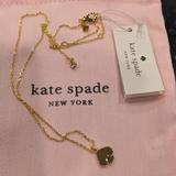 Kate Spade Jewelry | Kate Spade Everyday Spade Gold Necklace + Dust Bag Nwt | Color: Gold | Size: Os