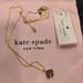 Kate Spade Jewelry | Kate Spade Everyday Spade Gold Necklace + Dust Bag Nwt | Color: Gold | Size: Os