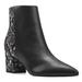 Nine West Shoes | Nine West Iliora Snakeskin Ankle Boots | Color: Black/White | Size: 6