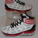 Adidas Shoes | Adidas Adizero Multi-Color High-Top Sneakers Size 10 Medium | Color: Black/White | Size: 10