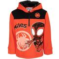 Marvel Spidey and His Amazing Friends Miles Morales Toddler Boys Fleece Half Zip Hoodie Toddler to Little Kid