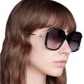 Gucci Accessories | Gucci Acetate Butterfly Sunglasses Gg0647s Black White | Color: Black | Size: Os