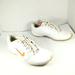 Nike Shoes | Nike Women's Sideline 3 Insert Sneakers White/Gold Size 9.5 | Color: Gold/White | Size: 9.5