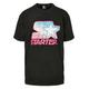 T-Shirt STARTER BLACK LABEL "Herren Starter Multicolored Logo Tee" Gr. M, schwarz (blk, pink) Herren Shirts T-Shirts