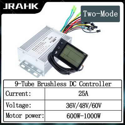 JRAIan-Trottinette électrique à contrôleur avec écran LCD 866 moteur sans balais planche à