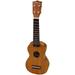 Hamano U-350 Deluxe Soprano Ukulele with Case Natural