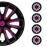 OMAC 16 Wheel Covers Hubcaps for Toyota 4Runner Black Matt Violet Matte