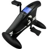 Motor Bike Indoor Bike With Mobile App Black - Under Desk Bike That Does the Work for You - Set Your Own Workout Time Resistance and Speed or Use One of Five Preprogrammed 15 Minute Training Sessions