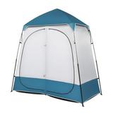 SamyoHome 2 Person Shower Tent Waterproof Pop up Tent Blue