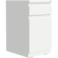 Lorell Backpack Drawer Mobile Pedestal File 15 x 27.8 x 20 2 x Box Drawer White