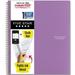 Five Star Wirebound Notebook 100 Pg College Ruled Purple 1/EA (MEA820002CF1)