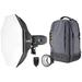 Westcott FJ400 Strobe 1-Light Backpack Kit with FJ-X3s Wireless Trigger for Sony Cam 4712S