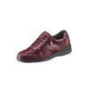 Schnürschuh CASUAL LOOKS, Damen, Gr. 40, rot (bordeaux), Glattleder, sportlich, Schuhe