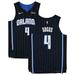 "Jalen Suggs Black Orlando Magic Autographed Nike 2021-22 Authentic Jersey"