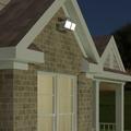 Westinghouse Solar Lighting LED Solar Power Battery Operated Outdoor Security Area Light w/ Motion Sensor in White | Wayfair Q01FM3102-06