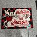 Disney Holiday | Disney Christmas Minnie Mouse Accent Rug | Color: Red | Size: Os
