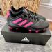 Adidas Shoes | Adidas Goletto Vii Fg Soccer Cleats | Color: Black/Pink | Size: 5.5g