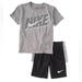 Nike Matching Sets | Boys Nike 2 Piece Outfit, Brand New With Tags | Color: Black/Gray | Size: 7b