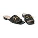 Gucci Shoes | Gucci 623111 Horsebit Leather Sandals | Color: Black | Size: 36eu