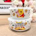 Disney Kitchen | Disney Winnie The Pooh Floral Ceramic Food Storage Containers Set | Color: White | Size: Small: 2.5”H X 5”W & Medium: 2.75”H X 5.75”W