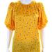 Kate Spade Tops | Kate Spade New York Womens Garden Ditsy Top Size S | Color: Gold | Size: S