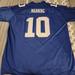 Nike Shirts | Eli Manning Jersey Good Condition Xxl Numbers On Shoulders A Little Worn | Color: Blue | Size: Xxl